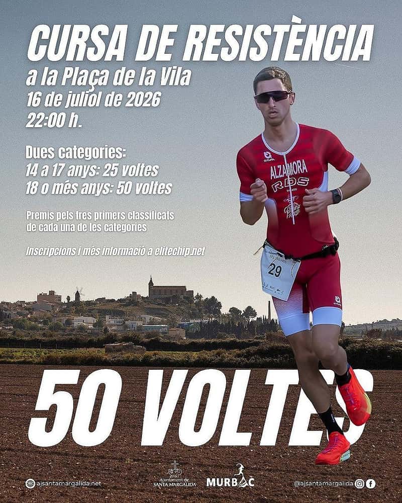 Cursa 50 Voltes Festes de Santa Margalida 2026 en Santa Margalida (25laps, 50laps)