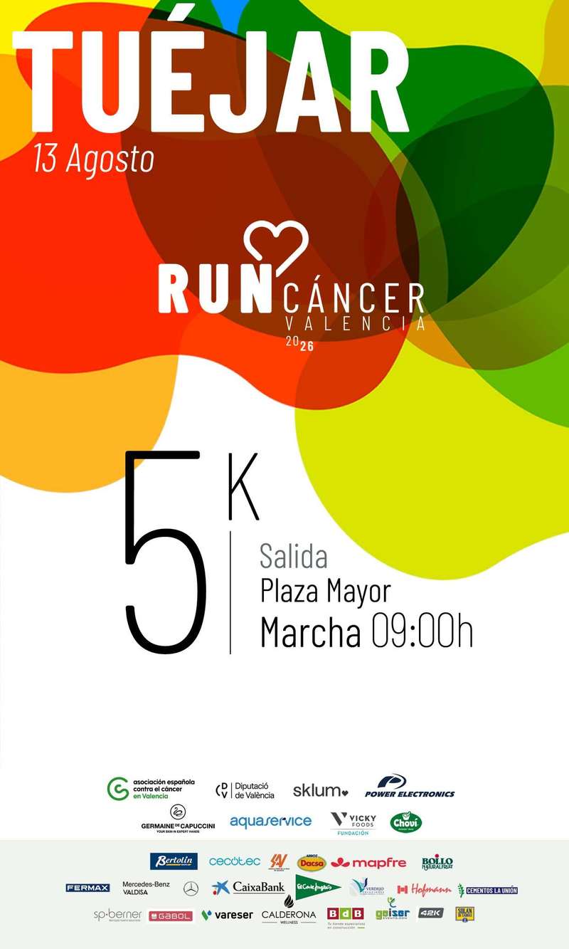 Run Cáncer Tuéjar 2026 en Tuéjar (5km)