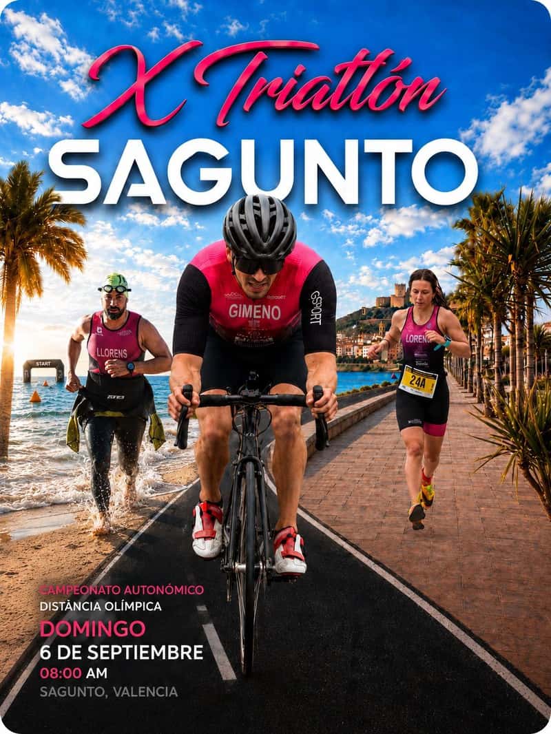 X Triatlón Sagunto en Sagunto (51.5km)