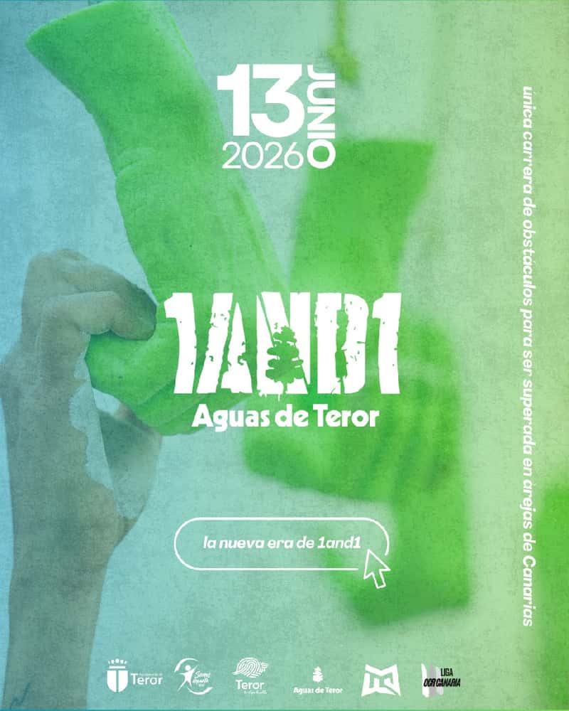 1AND1 AGUAS DE TEROR 2026 en Teror (10km, 10km, 10km, 5km)