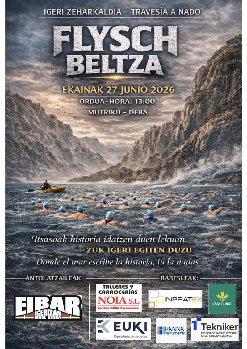 XII Flysch Beltza Travesía a Nado en Deba (3km)