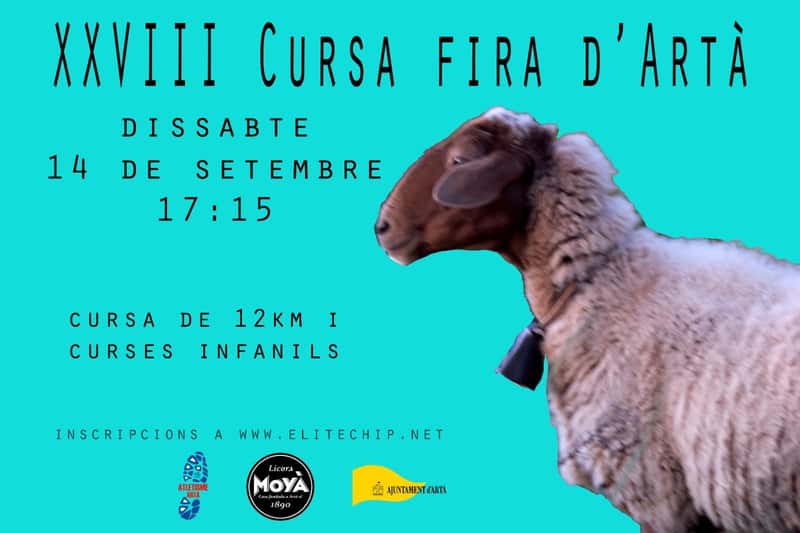XXVIII Cursa Fira d'Arta 2019 en Artà (0.25km, 0.45km, 0.9km, 1.35km, 1.8km, 12.3km)