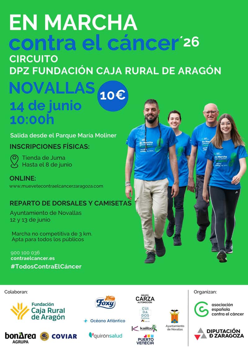 Marcha contra el Cáncer Novallas en Novallas (3km)