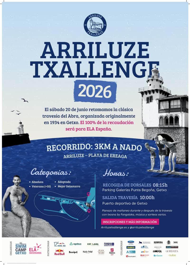 Arriluze Txallenge 2026 en Getxo (3km)