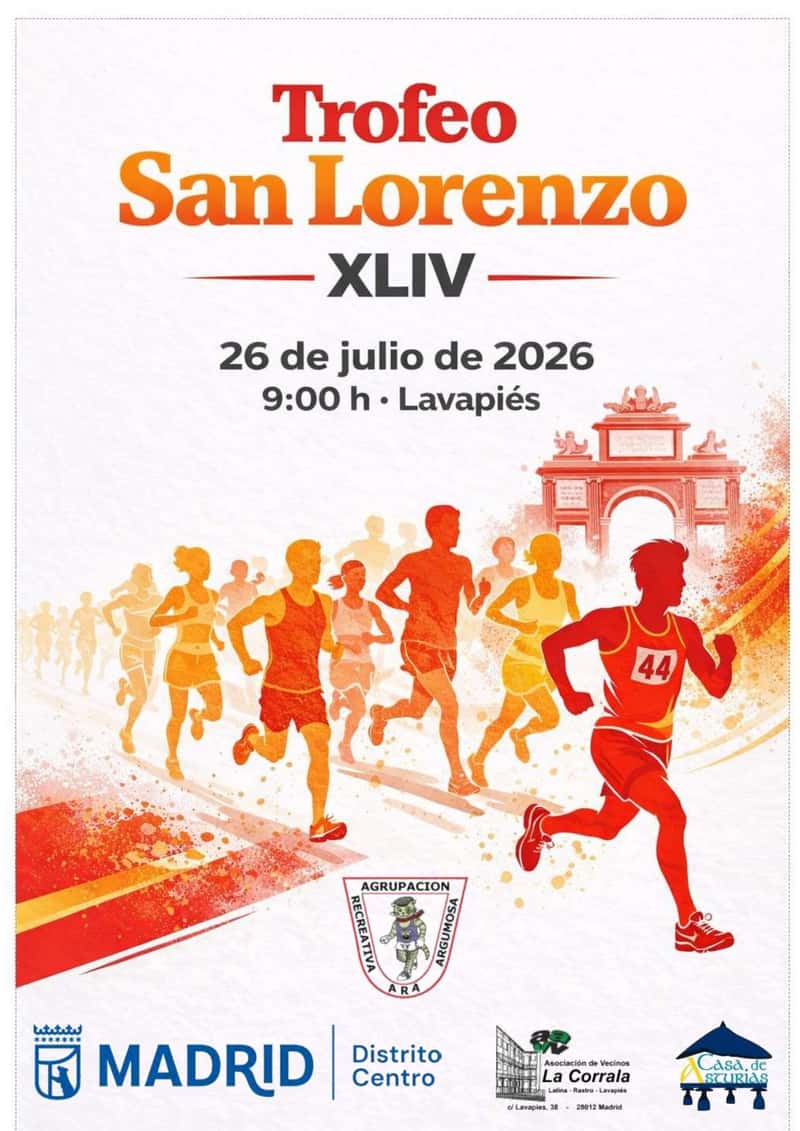 XLIV Trofeo San Lorenzo Lavapiés en Madrid (10km)