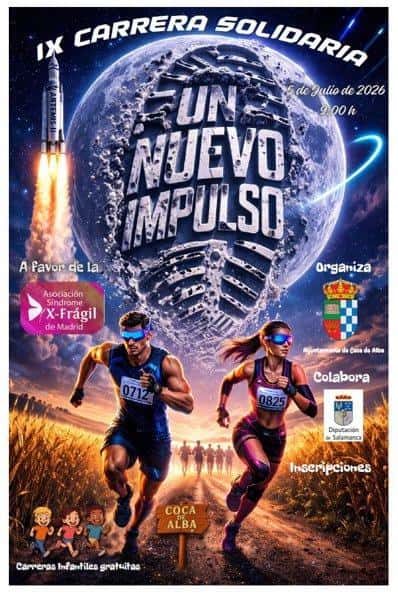 IX Carrera Solidaria Un Nuevo Impulso en Coca de Alba (8.124km, 0.5km)