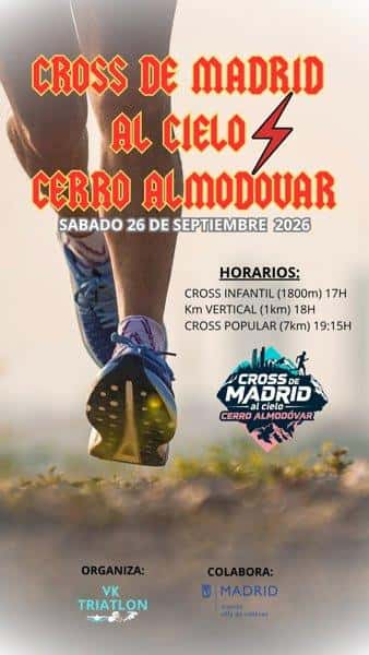 IV Cross de Madrid al Cielo Cerro Almodóvar en Madrid (7km, 1km, 1.8km)