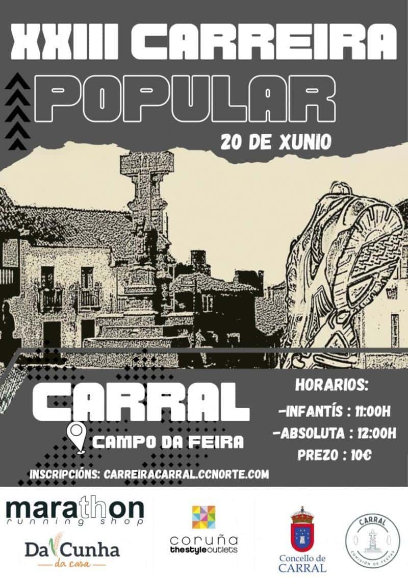 XXIII CARREIRA POPULAR CARRAL en Carral (0.1km, 0.9km, 1.8km, 8.5km)