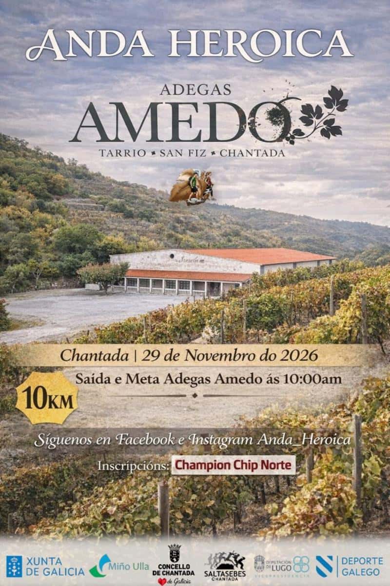 ANDA HEROICA AMEDO en Amedo (9.6km)