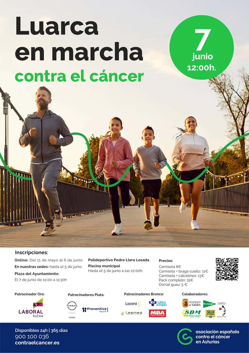 Luarca en marcha contra el cáncer 2026 en Luarca (5km, 5km)
