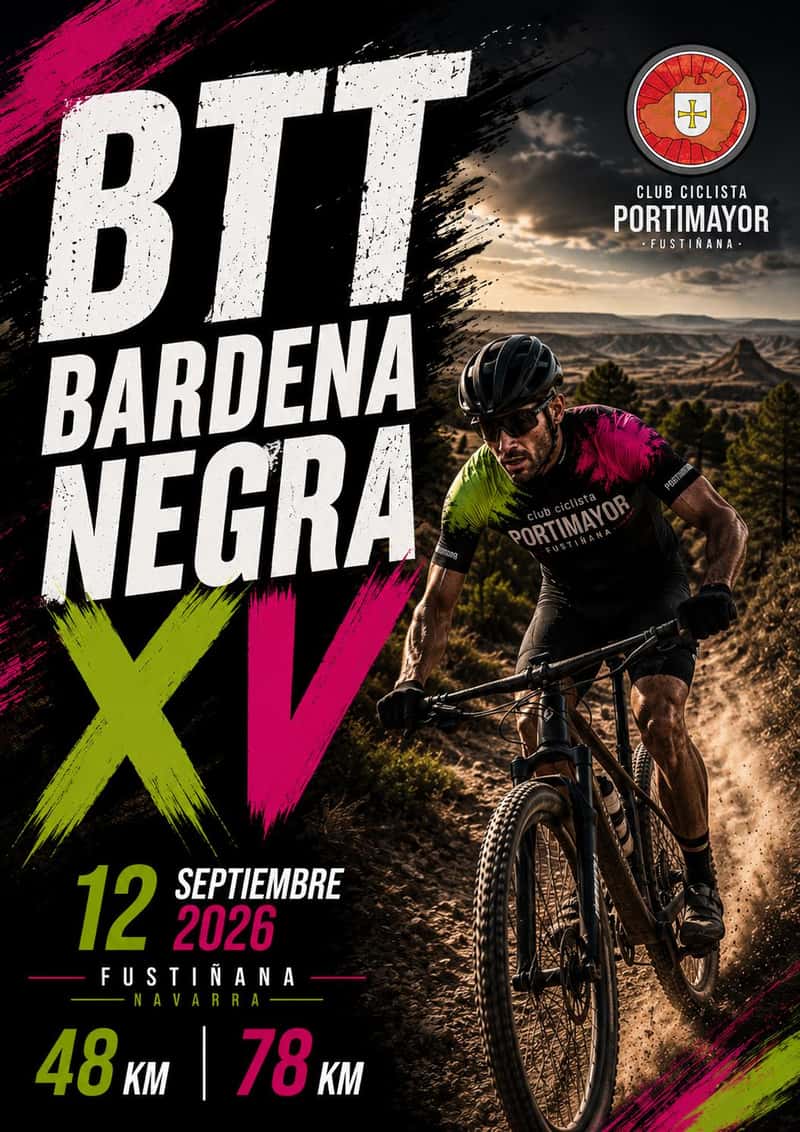 BTT Bardena Negra XV en Fustiñana (48km, 78km)