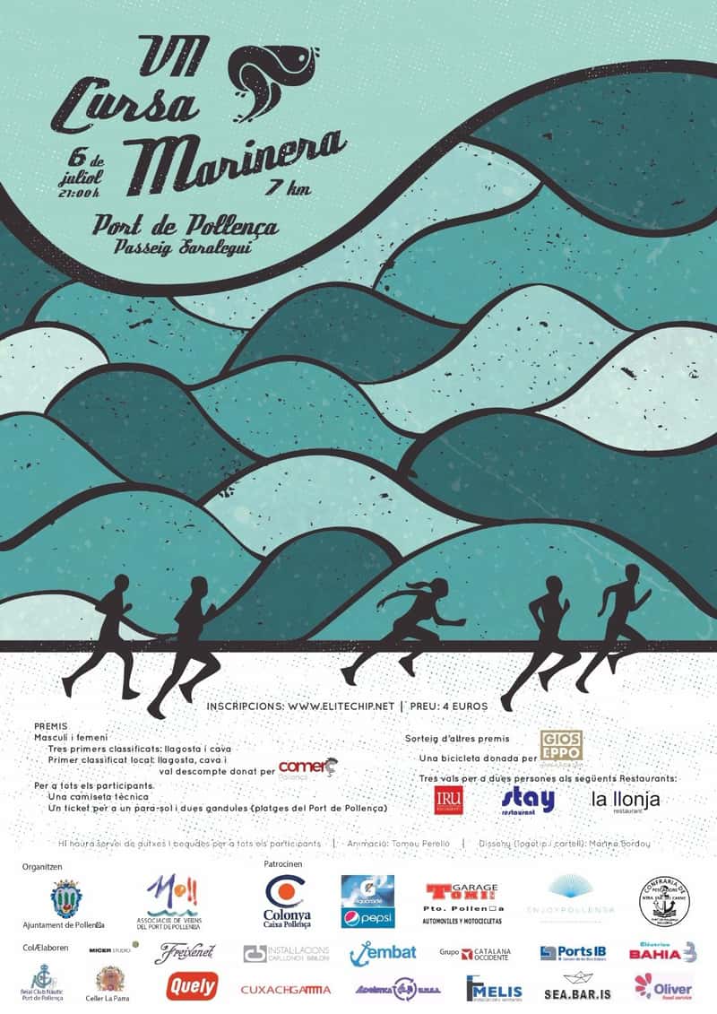 VII Cursa Marinera Port de Pollença 2019 en Port de Pollença (7km)