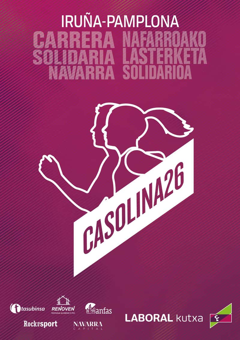 XIII Carrera Solidaria Navarra Casolina 2026 en Pamplona (5km, 10km, 5km)