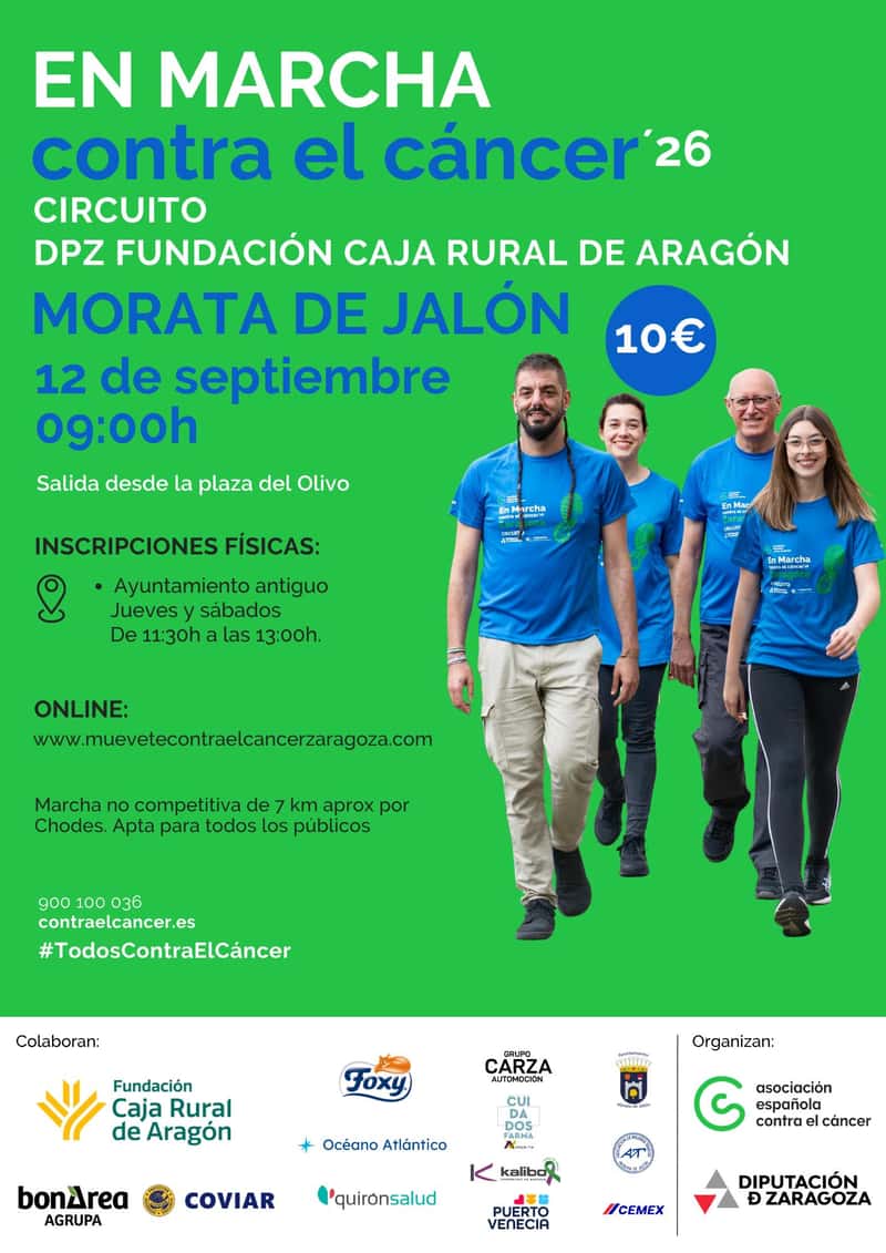 En Marcha contra el cáncer '26 - Circuito DPZ Fundación Caja Rural de Aragón Morata de Jalón en Morata de Jalón (7km)