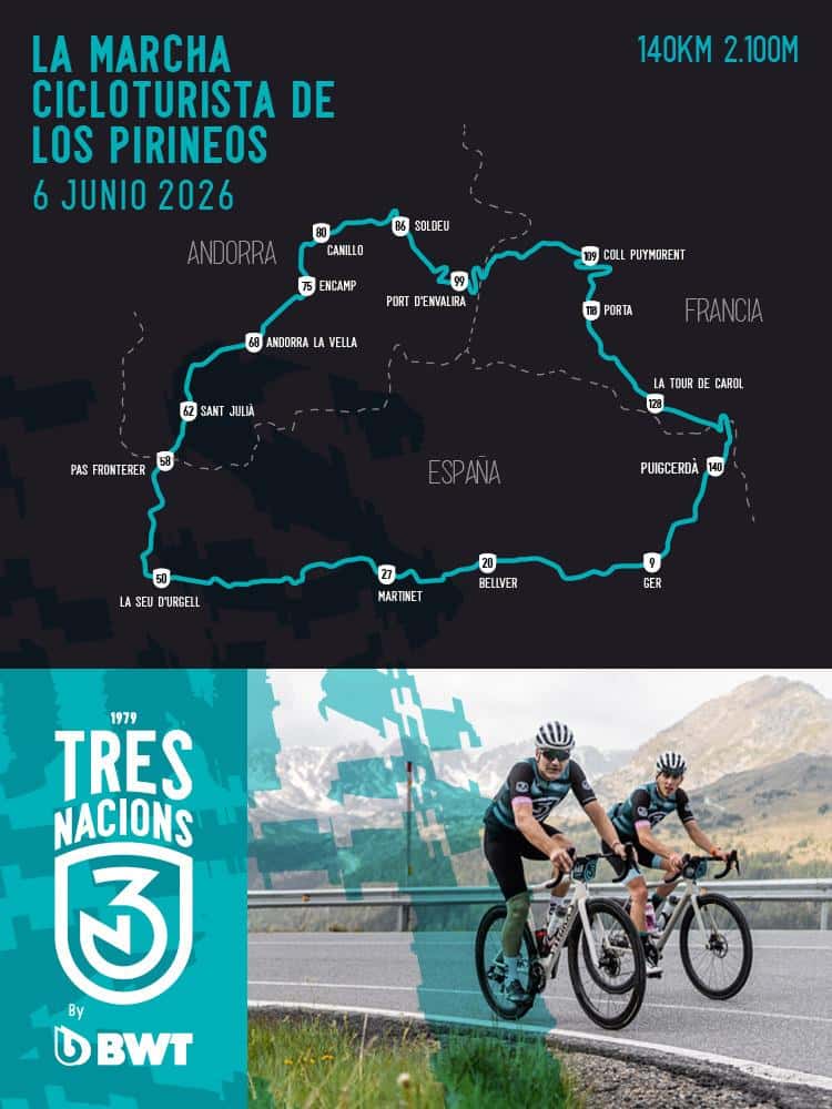 3 Nacions by BWT 2026 en Puigcerdà (140.21km)