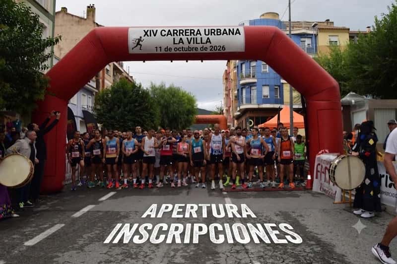 XIV Carrera Urbana La Villa Moratalla en Moratalla (7.75km, 6km, 7.75km, 100m, 100m, 100m, 200m, 450m, 850m, 850m, 1700m)