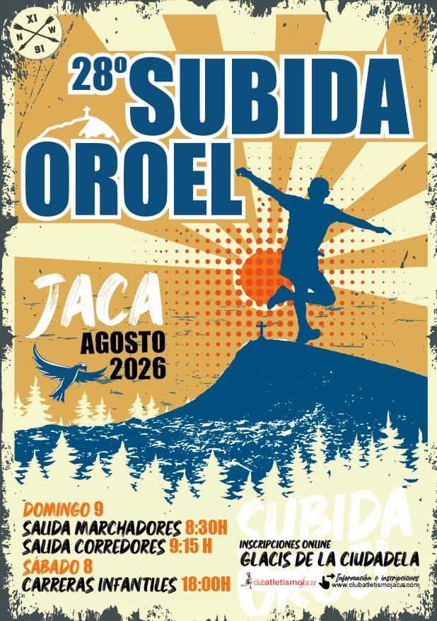 XXVIII Carrera Vertical Subida a Oroel en Jaca (10.7km, 10.7km, 6.18km)