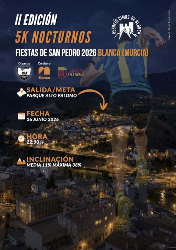II 5K Nocturno Cimas de Blanca Fiestas de San Pedro en Blanca (5km)