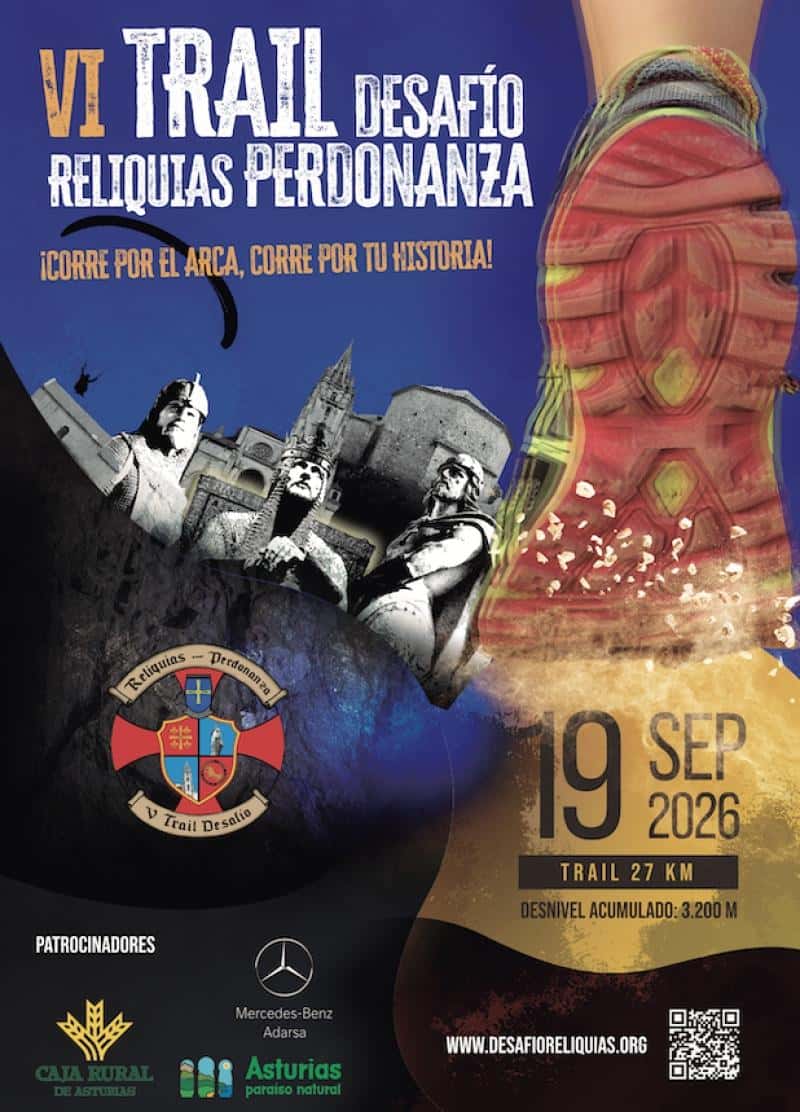 VI TRAIL DESAFÍO RELIQUIAS PERDONANZA en Oviedo (27km, 27km, 15km)