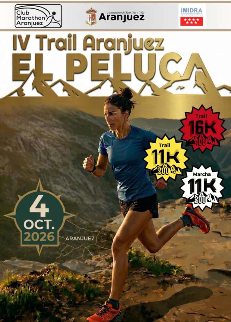 IV Trail Aranjuez El Peluca en Aranjuez (16km, 11km, 11km)