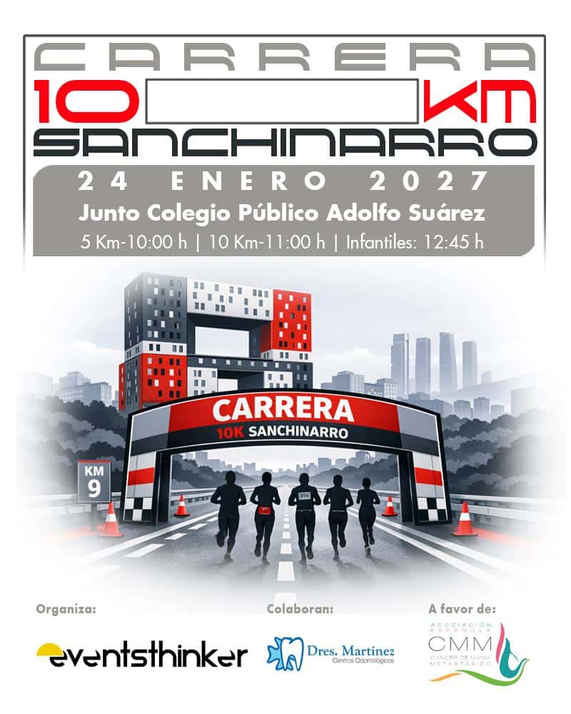 Carrera 10K / 5K Sanchinarro 2027 en Madrid (5km, 10km)