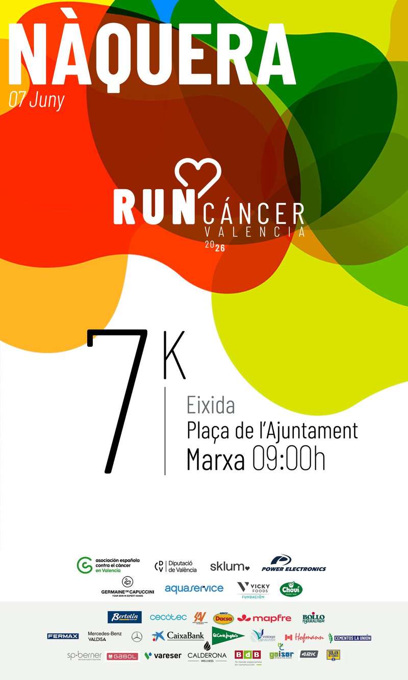 Nàquera Contra el Cáncer 2026 en Nàquera (7km)