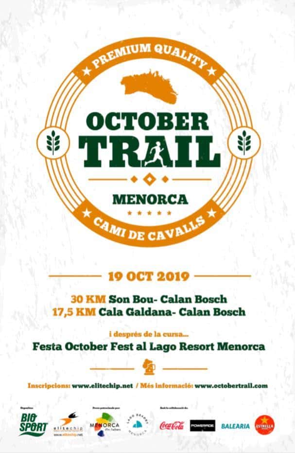 October Trail Menorca 2019 en Menorca, Illes Balears, España (30km, 17.5km)