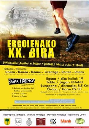 Ergoienako XX. Bira en Unanu (8.5km)