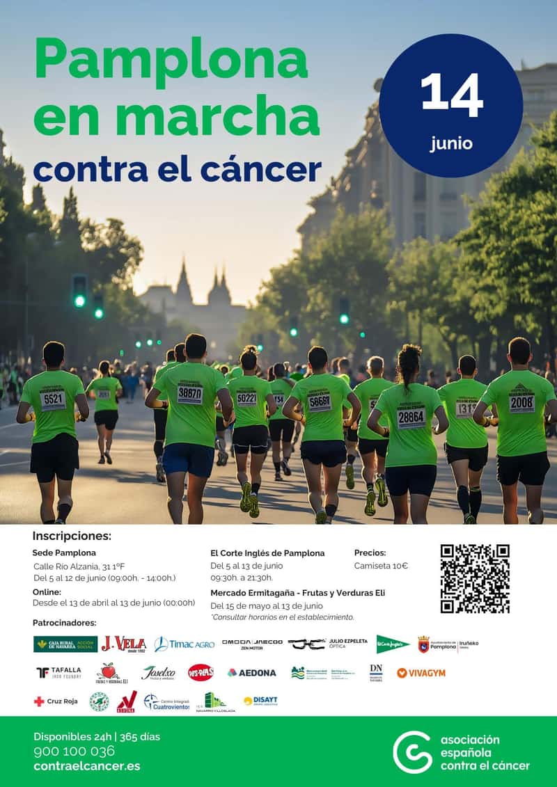 XII Pamplona en Marcha Contra el Cáncer en Pamplona (5km)