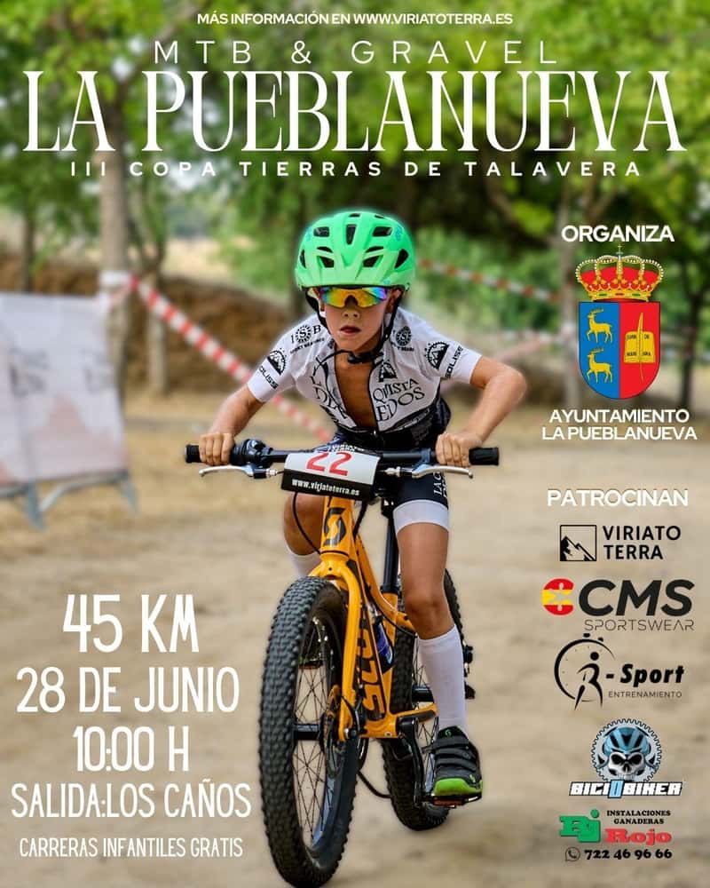 MTB & GRAVEL LA PUEBLANUEVA 2026 en La Pueblanueva (50.1km, 33.4km, 50.1km)