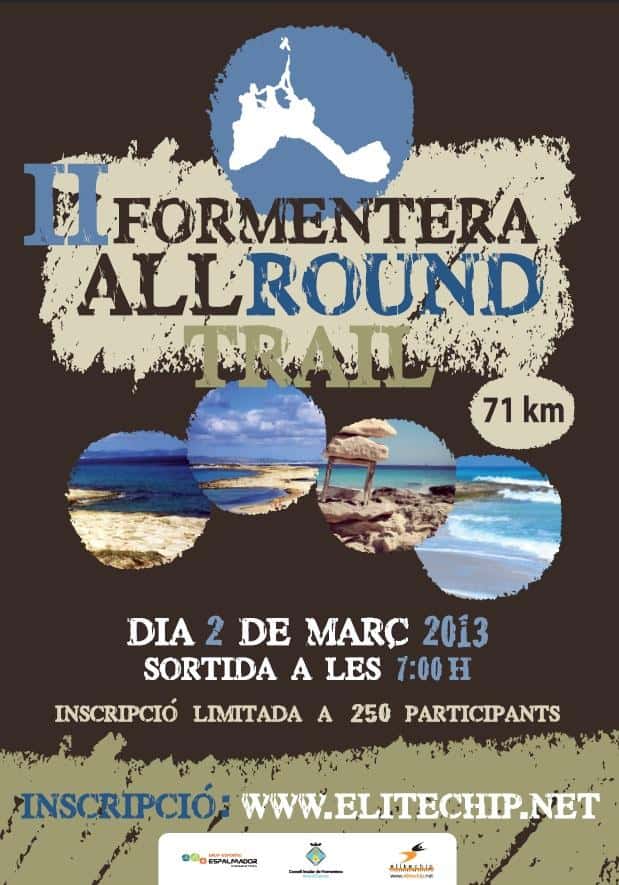 II Formentera All Round Trail 2013 en Formentera, Illes Balears, España (70km, 35km)
