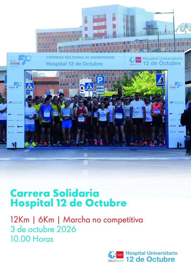 III Carrera Solidaria Hospital 12 de Octubre en Madrid (12km, 6km, 6km)