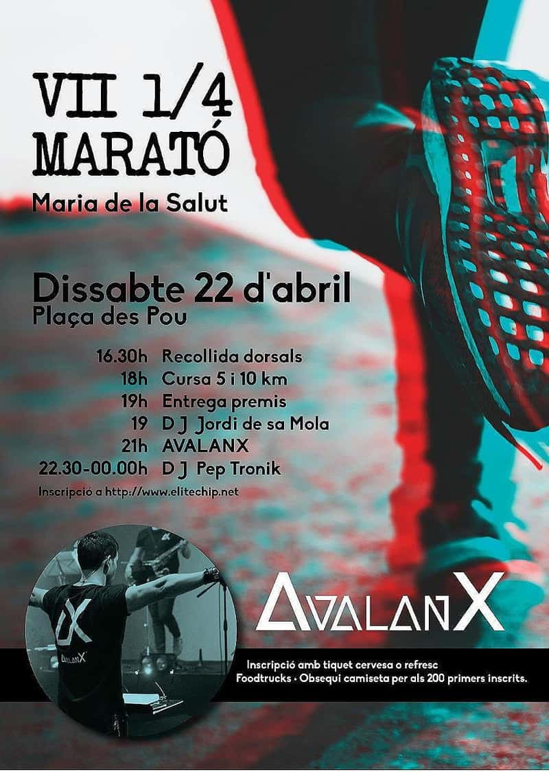 VII Quart de Marató Maria de la Salut 2023 en Maria de la Salut (10km, 5km)