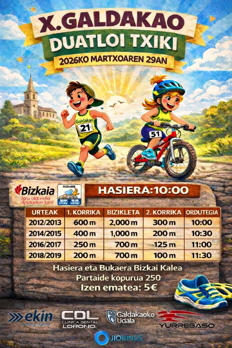 X. Galdakaoko Duatloi Txiki en Kurtzea (0.5km)
