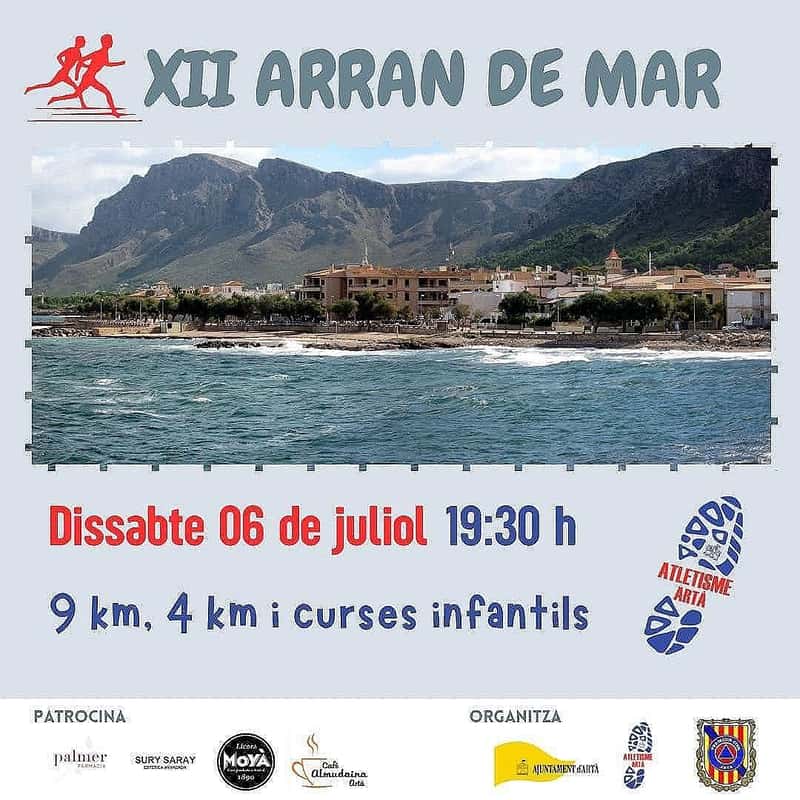 XII CURSA 4/9K ARRAN DE MAR 2024 en Colònia de Sant Pere (4km, 9km)