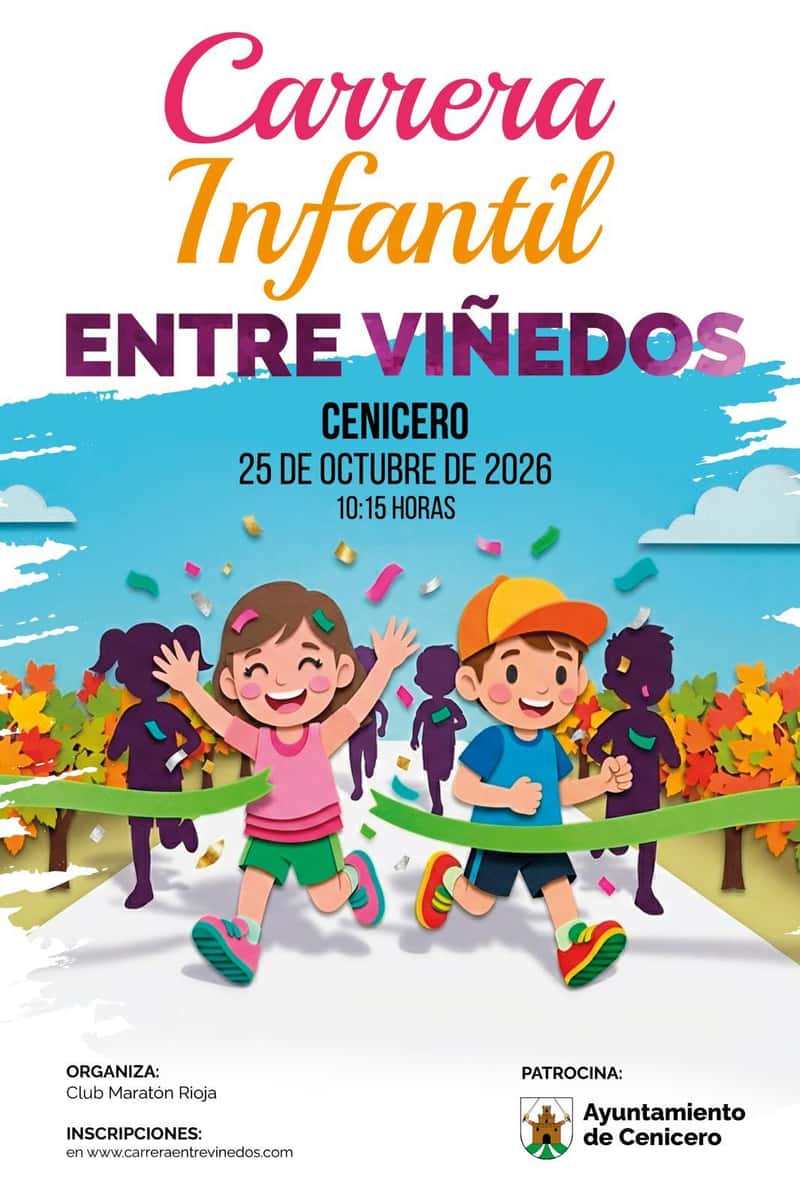 Entre Viñedos 2026 Infantil en Cenicero (1.8km)