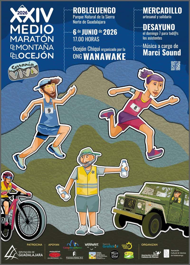 XXIV Medio Maratón de Montaña del Ocejón en Robleluengo (21.097km)
