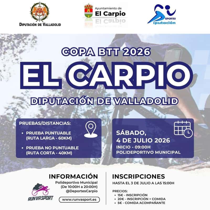 VII MARCHA BTT CARPIO en Carpio (60km, 40km)