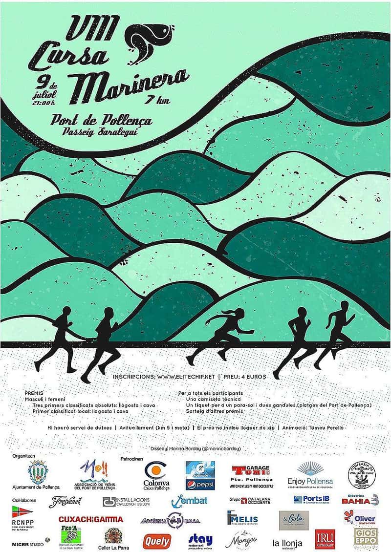 VIII Cursa Marinera Port de Pollença 2022 en Port de Pollença (7km)