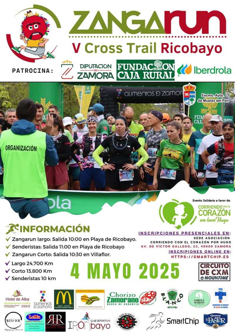 Zangarun Ricobayo de Alba 2025 en Ricobayo (24.7km, 13.8km, 10km)