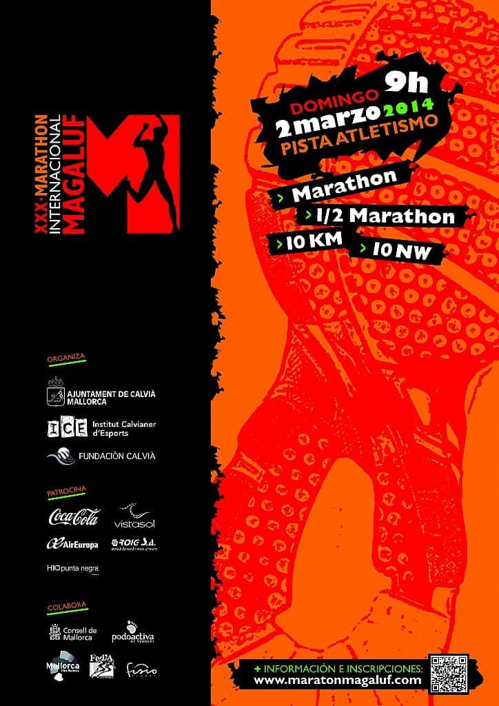 Magaluf Marathon 2014 en Magaluf (42km, 21km, 10km, 10km)
