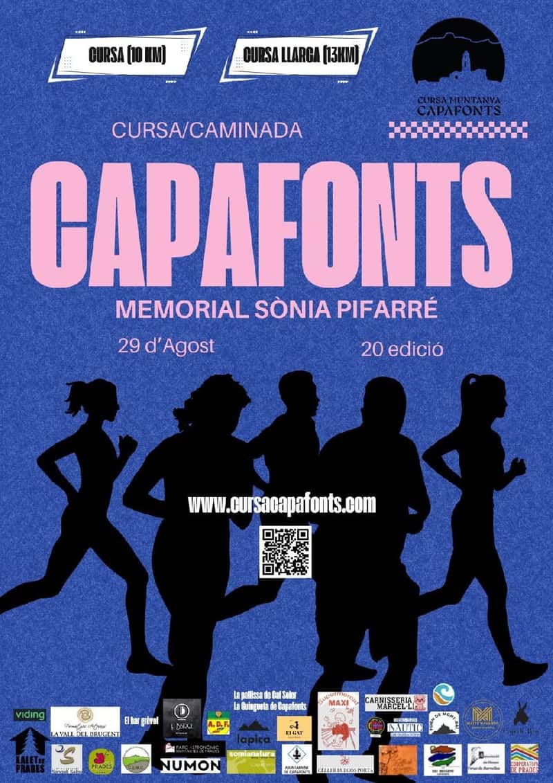20a EDICIÓ CURSA MUNTANYA CAPAFONTS " Memorial Sònia Pifarré" en Capafonts (10km, 13km, 10km, 13km)