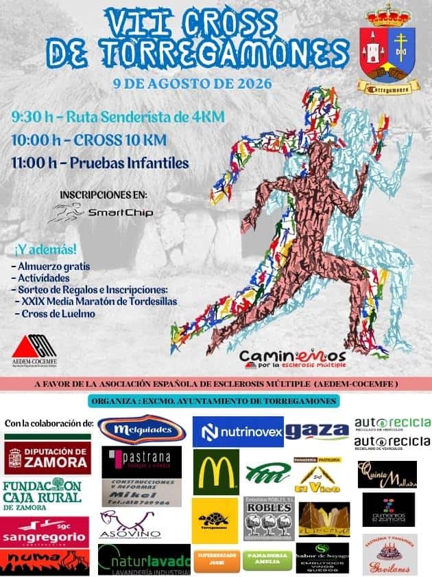 VII Cross de Torregamones en Torregamones (4km, 10km)