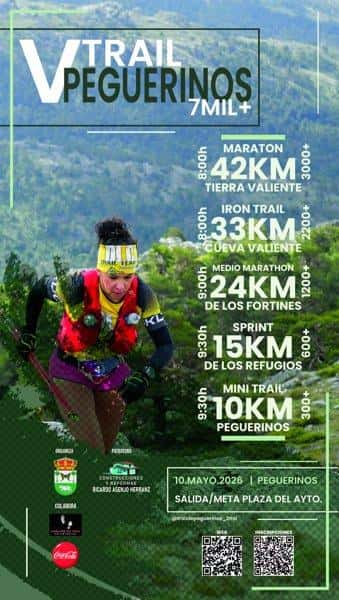 TRAIL DE PEGUERINOS 2MIL+ en Peguerinos (42km, 33km, 24km, 15km, 10km)