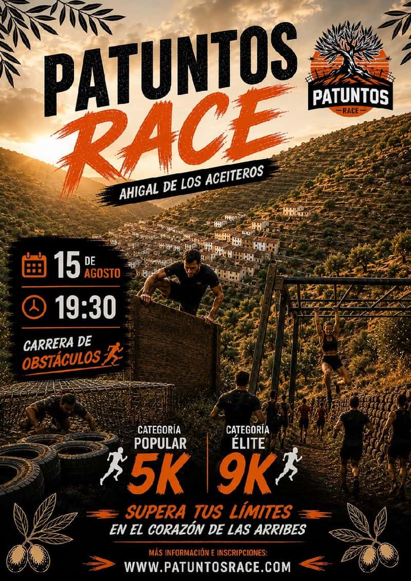 Patuntos Race en Ahigal de los Aceiteros (6km, 8km)