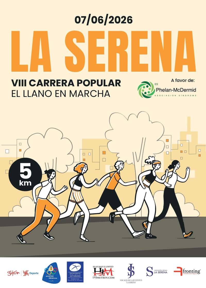 VIII Carrera Popular Solidaria La Serena - El Llano en marcha en Gijón (0.2km, 0.6km, 1.2km, 5.3km, 5.3km, 5.3km, 5.3km)