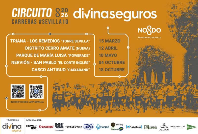 NERVIÓN - SAN PABLO ''EL CORTE INGLÉS'' - CIRCUITO DIVINA SEGUROS DE CARRERAS #SEVILLA10 en Sevilla (10km, 5km)