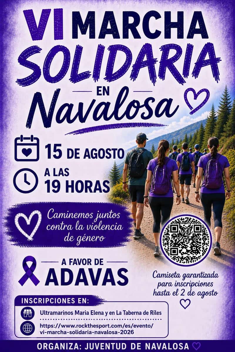 VI Marcha Solidaria en Navalosa en Navalosa (5km)