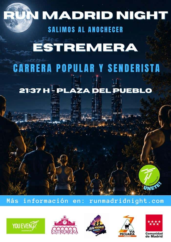 CARRERA POPULAR Y SENDERISTA ESTREMERA 2026 en Estremera (1km, 10km, 7km)