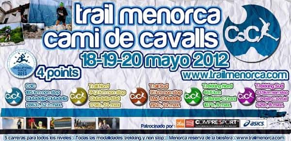 I Trail Menorca Cami de Cavalls CdC Norte/Full 2012 en Ciutadella (185km, 94.2km, 91km, 46.6km, 43.5km)